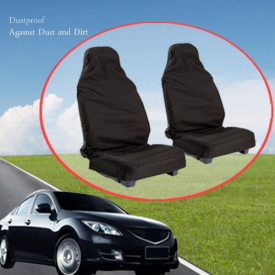 2pcs Universal Car Van Front Heavy Duty Dustproof Polyester Protectors Seat Covers