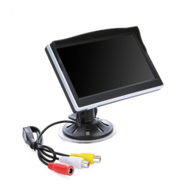 5″ Digital Color TFT LCD Car Reverse Monitor for Rearview Camera DVD VCR