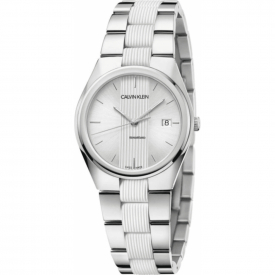 Calvin Klein K9E231K6 Contrast Two Tone Wristwatch