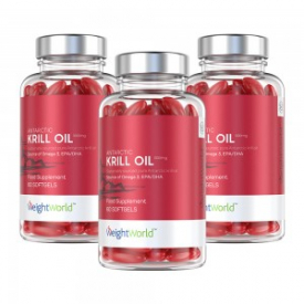 Antarctic Krill Oil – Natural Pure Omega-3 Supplement – 3 Packs
