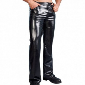 Orion Leatherette Pants – Black S