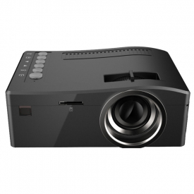 LED Full HD 1080p Mini Projector UC18 USB TF AV HDMI IR – Black