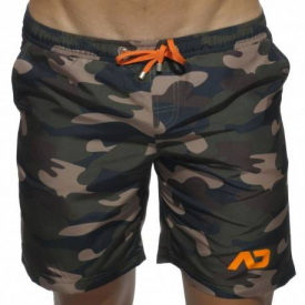 Addicted Long Swim Short – Camouflage XXL
