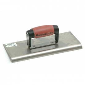 Marshalltown M192SS Stainless Steel Cement Edger 10in Durasoft Handle