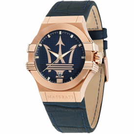 Maserati R8851108027 Men's Blue Potenza Wristwatch
