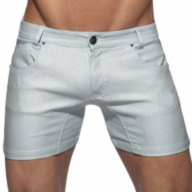Addicted Metal Short – Silver 34