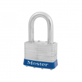 Masterlock Laminated Steel 51mm Padlock 4 Pin – 38mm Shackle – Keyed Alike