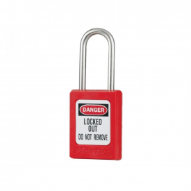 Masterlock Lockout Padlock 35mm Body  4.76mm Stainless Steel Shackle