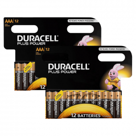Duracell Plus Power AAA LR03 MN2400 – Extra Value 24 Pack