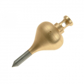 Monument 249D Brass Plumb Bob 4.12oz Size 2