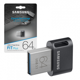 Samsung Fit Plus USB 3.1 Flash Drive 200MB/s – MUF-64AB/EU – 64GB