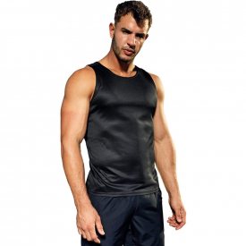 Outdoor Look Mens Contrast Lightweight Wicking Vest Top 2XL – Chest Size 50′ 