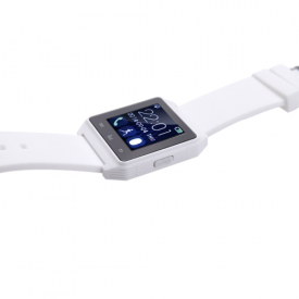 BT Watch for Android Smartphone Anti-lost Alarm Function Touch Screen Sync SMS Call Music & Camera Remote Control White