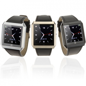 Rwatch R6s BT BT4.0 Smart Watch 1.6″ Display Screen for Android 2.3 to 4.2 IOS 7.0 BT4.0 Above Smartphone Pedometer Burglar Alarm Sleep Monitor