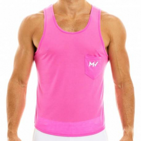 Modus Vivendi Peace Microfiber Tank Top – Fuchsia M