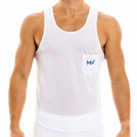 Modus Vivendi Peace Microfiber Tank Top – White M
