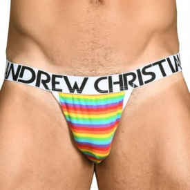 Andrew Christian Pride Jock with Almost Naked – Rainbow M ON SALE