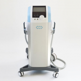 New electro muscle stimulator twobtl handles body slimming and muscle gain beauty machine