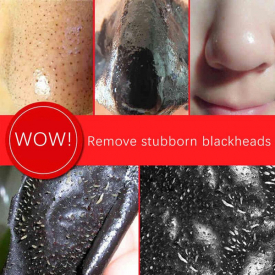 Bamboo charcoal sucks black face mask Blackhead Removal Sticker Sucks Blackhead Pore Strip Oil-Control black face mascarilla wholesale lot