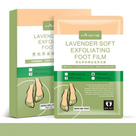 Foot-odor Repair dry skin Soften cuticle mask Lavender soft exfoliating foot film Multi-layer repair Remove Thick cuticle