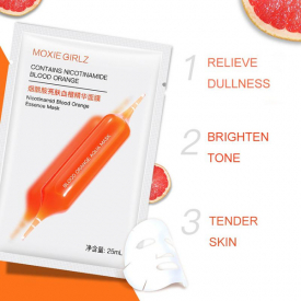 Blood Orange Essence Soothing Mask Exfoliating scrub hydrated easy to absorb Repair dry skin Nourish moisturize mascarilla Face mask