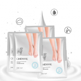 Goat Milk essence skincare Anti-Aging Strengthen Firming Remove fine lines Easy absorb Remove calluses Foot mascarilla Wholesale foot mask