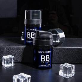 Even complexion natural color For men only Hydrolyzed pearl Skin nourishing ingredients black face Clean and sleek man BB cream wholesale