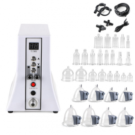 New Electric vacuum therapi machine Lymph Drainage Face Slimming breast enlarger beauty instrument enhancing cupping device