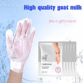 goat milk hand mask remove fine lines spa nursing live yeast hydrate black face skin care smooth and clean exfoliating mascarilla