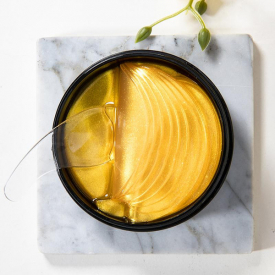 24K Gold Powder 60pcs patch Improve panda eyes Skin Care Black Face Anti-Aging Delete Pouch Crystal Collagen Mascarilla Wholesale Eye mask