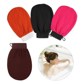 Moroccan Hammam Exfoliating Mitt Kessa Scrub Gloves Preparation Durable Shower Cleaning Glove Body Facial Tan Massage Bath Tool