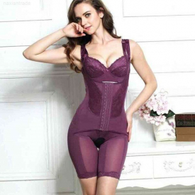 Silk body shaping cloth postpartum body shaping cloth reduce belly, girdle waist, open file buckle body shaping underwear women