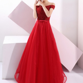 New Arrival 2021 Luxury Long Evening Es Bling Beading Tulle Prom Party Gowns Crystal Estido De Festa RTC5