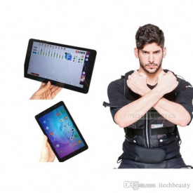 wireless electric muscle stimulator suit ems clothes ems underwear xbody device huawei tablet for gym sports fitness