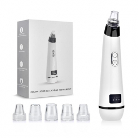Blackhead Remover Vacuum Strong Suction Acne Pore Cleaner Skin Vacuum Inhaler Light Therapy Face Care Cleaning Dropshipping