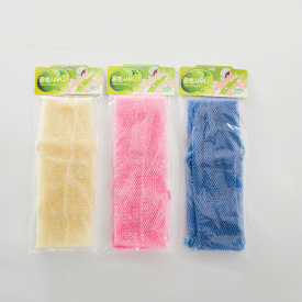 toiletries Factory direct sale Long bath towel Double handle Pull back strip Universal Bubble Net towel Bath Ball