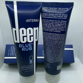 deep BLUE RUB topical cream with essential oils 120ml Good qualtiy