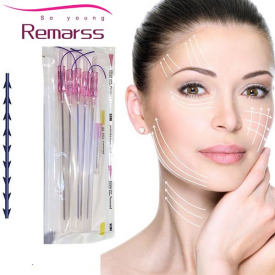 Korea Hot KING lift Fishbone molding Cog blunt Cannula 18g 100mm 120mm for cheek face breast buttock lift