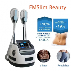 2022 HIEMT EMslim Electromagnetic Muscle Building Slimming EMS Body Machine FDA Approval 2 years Warranty