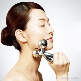 MTG ReFa CARAT PEC-L1706 Platinum Electronic Roller Japan Model New Personal Face Full Body Massager Beauty Equipment gift Free shipping