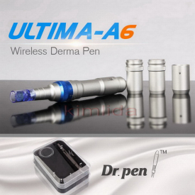 new derma pen dr.pen ultima a6 auto electric micro needle pen 2 batteries rechargeable korea dermapen derma roller