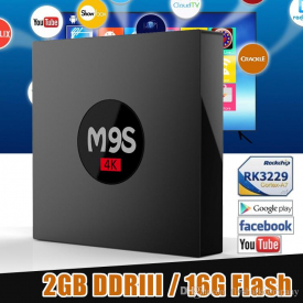 TV Box Android 6.0 M9S K3 2GB 16GB Rockchip RK3229 TV Boxes Bluetooth 2.4G WiFi 3D Movie 4K Video Streaming