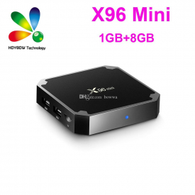 20pcs Original X96 MINI Android 7.1 TV Box Amlogic S905W Krypton 1GB 8GB Better T95X TX3 TX5 MXQ PRO