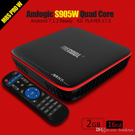 New M8S Pro Plus Amlogic S905W Android 7.1 TV Box 2GB 16GB S905X Quad Core 64 bit 4K Smart Boxes Media Player Better X96 mini TX3