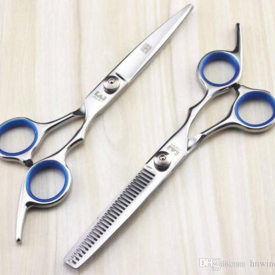 6.0Inch Professional Kasho Cutting Scissors Hair Scissors for Barbers,Right Shears Good Quality, 1Pcs,Free Shipping