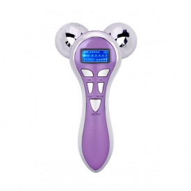 Multifunction Body And Face Slimming Massager Microcurrent LED Light Vibration 3 In 1 Electric Facial Massager With LCD For Home Use