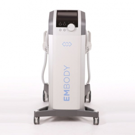 2022 new body sculpting slimming treatment machine with two handles muscle training belly Arm leg vertical ems equipment