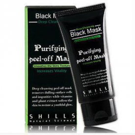 SHILLS Black Mask 50ML Deep Cleansing purifying peel off Black face mask Remove blackhead peel free shipping