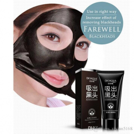 BIOAQUA Black Suction Mask Anti-Aging 60g SHILLS Deep Cleansing purifying peel off Black face mask Remove blackhead Peel Whitening Masks