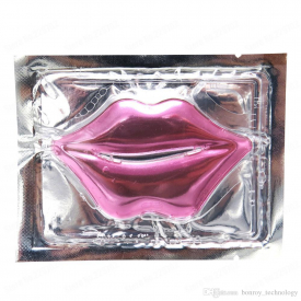 DHL 5000pcs New Neutral Packing 24k Gold Collagen Crystal Lip Mask Bionic Mask Moisturizing Lip Care